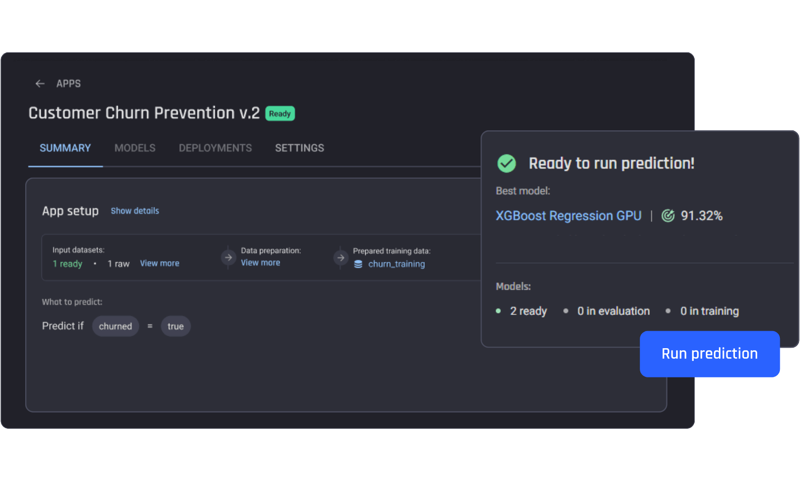 Automated prediction pipeline